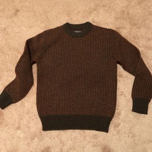 Vintage LL Beans Norwegian Birdseye Wool Sweater